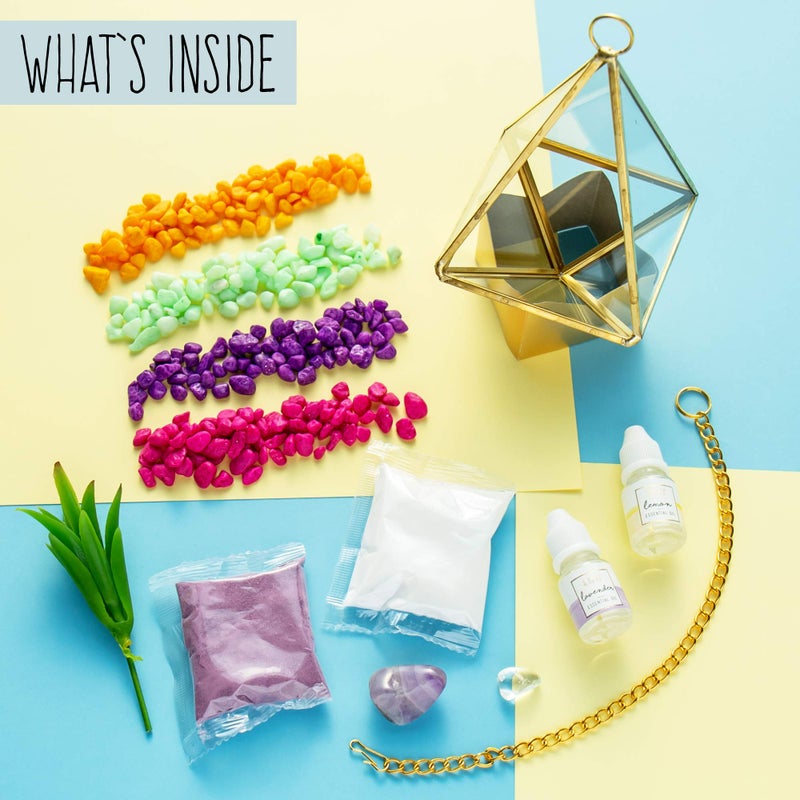STMT D.I.Y. Crystal Terrarium Kit for Kids - Arts and Crafts, Gifts for Little Girls, Ages 8+ - Image 3